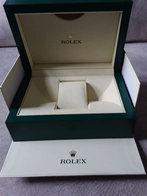 new rolex packaging|empty rolex watch box.